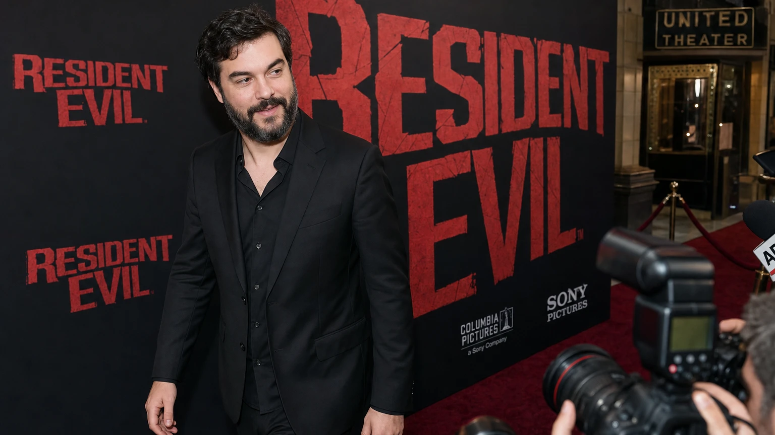 Zach Cregger at the Los Angeles premiere of Resident Evil